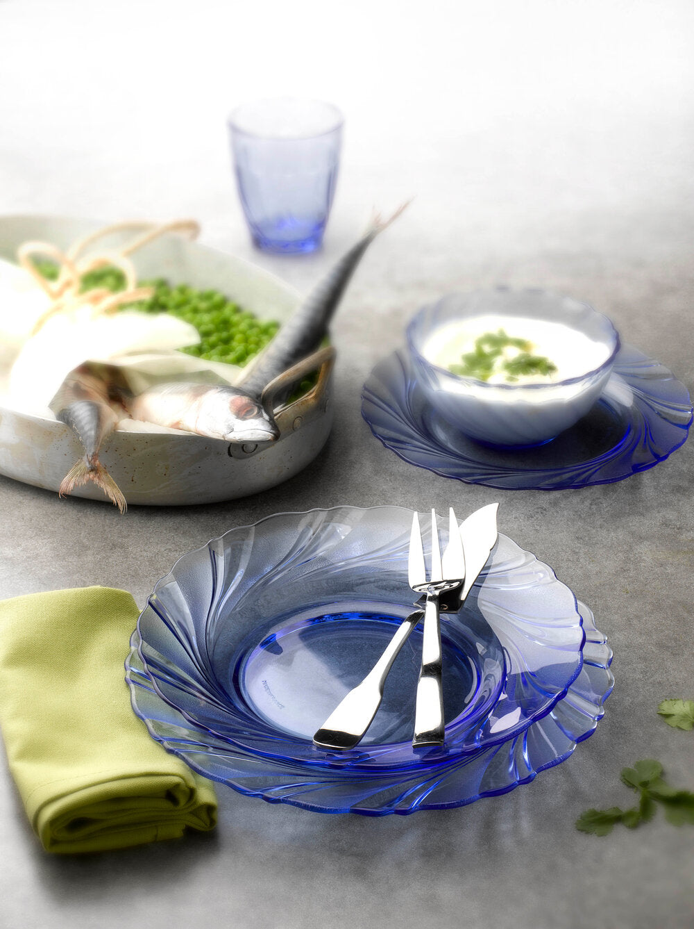 Duralex Beau Rivage Marine skål - 12 cm - Bahne